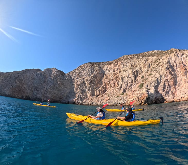 Semi-Private Half Day Kayaking Tours in Milos - Equipment and Amenities