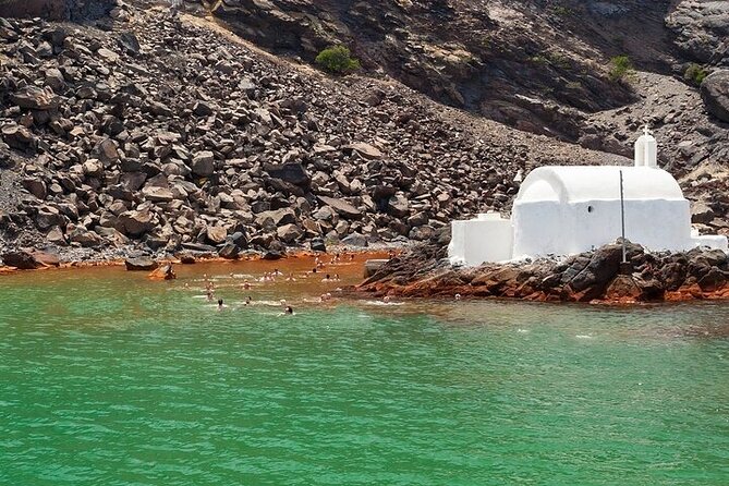 Semi-Private Luxury | Santorini Catamaran Cruise With BBQ on Board and Drinks - Confirmation and Accessibility