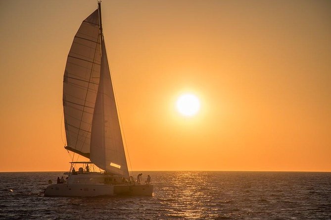 Semi-Private Luxury | Santorini Catamaran Cruise With BBQ on Board and Drinks - Traveler Capacity and Reviews
