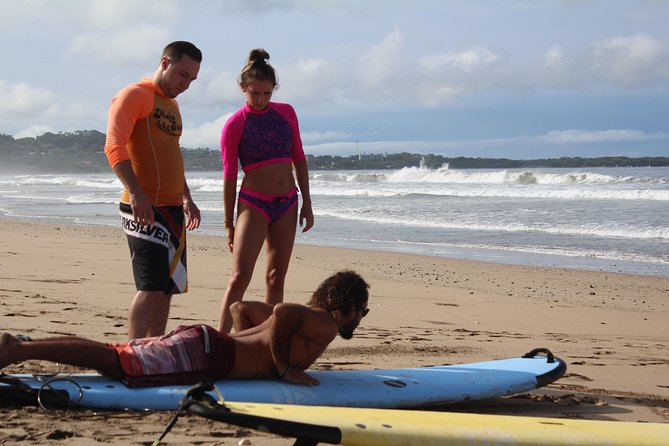 Semi Private Surf Lessons on Stunning Playa Grande - Booking and Cancellation Policy