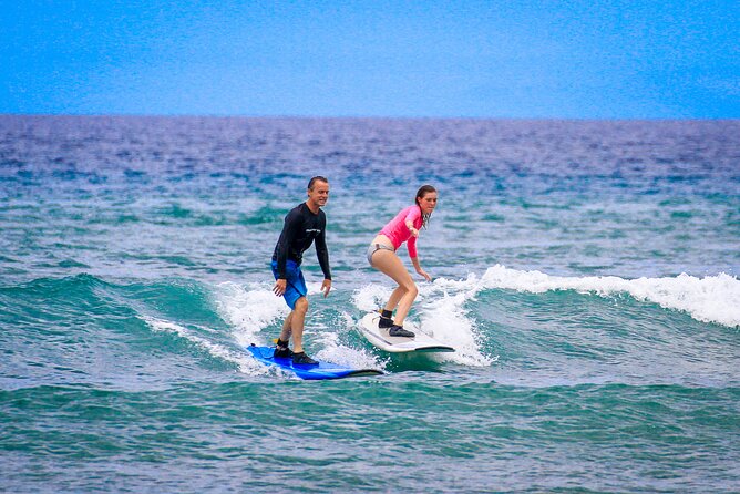 Semi Private Surf Lessons With Experienced Coaches - Included Equipment