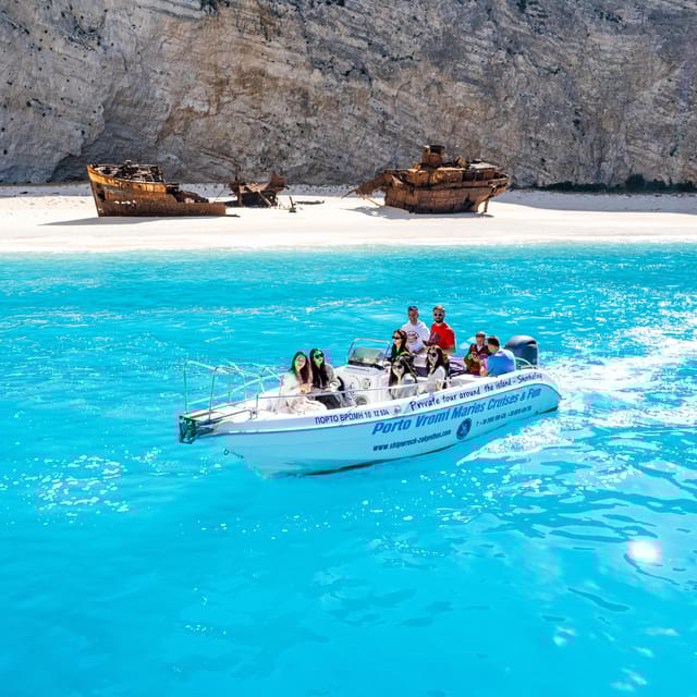 Semi Private Tour Shipwreck & Blue Caves Max 10 Guests - Free Cancellation