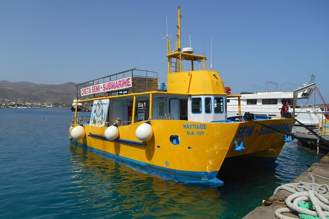 Semi-Submarine Tour From Agios Nikolaos - Sightseeing Along the Cretan Coast