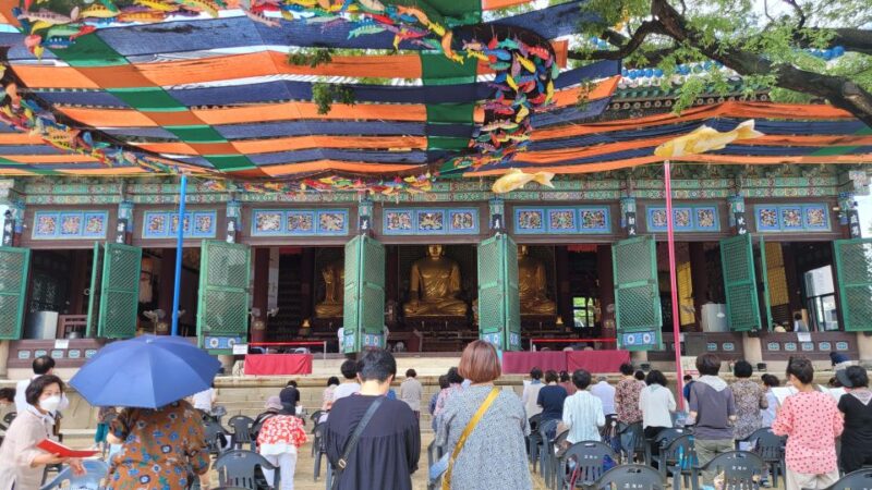 Seoul: Gyeongbokgung Palace, Jogyesa Temple, and the Blue House (Cheongwadae) - Bukchon Traditional Village