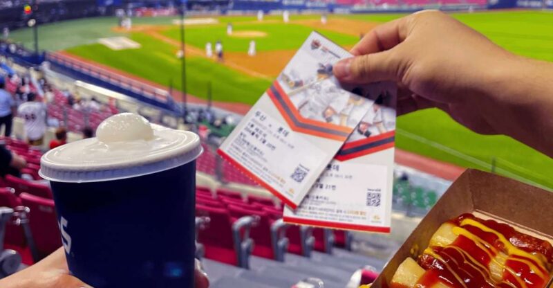 Seoul: Jasmil Baseball Stadium Game Ticket With Dinner/Beer - Dinner Options: Korean Barbecue or Fried Chicken