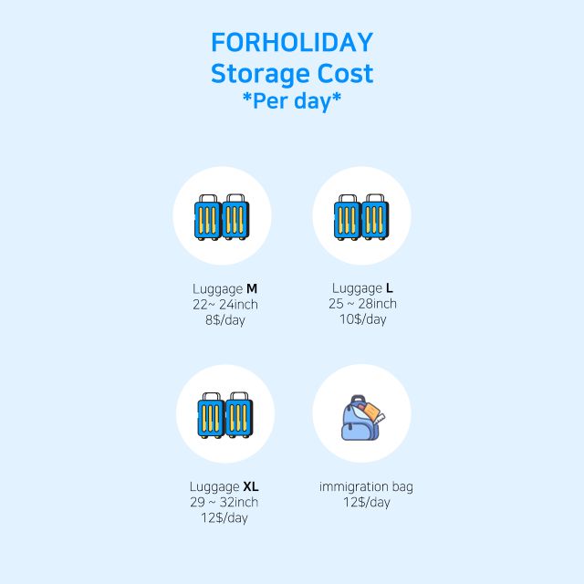 Seoul: Luggage Storage Near Incheon Airport Terminal 1 - Overview of the Service