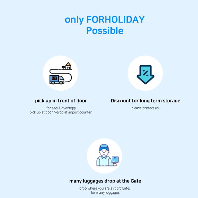 Seoul: Luggage Storage Near Incheon Airport Terminal 1 - Benefits of Luggage Storage