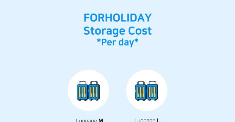 Seoul: Luggage Storage Near Incheon Airport Terminal 1 - Additional Pickup Options