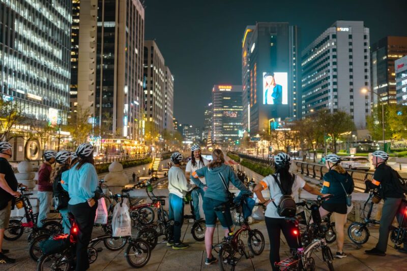 Seoul: Market Food Tour & Evening Ebike Ride - Inclusions