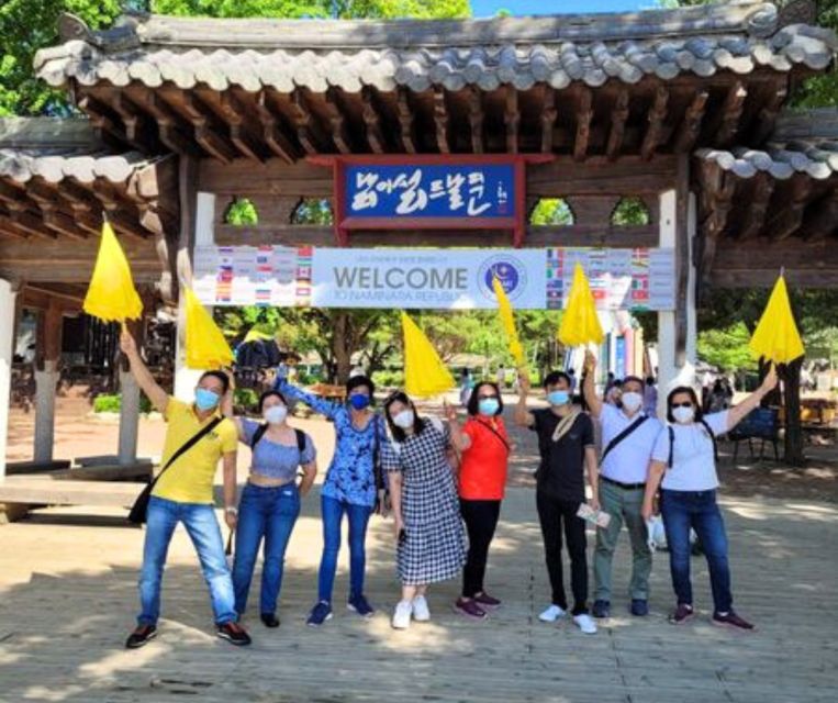Seoul: Nami Island, Petite France, Italian Village, Rail Bike Option - Live Tour Guide