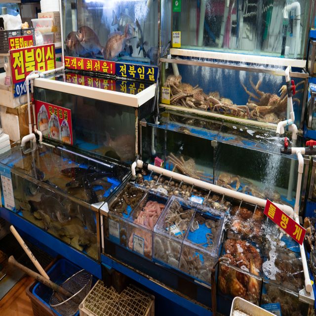 Seoul: Noryangjin Fish Market Guided Tour and Food Tasting - Included in the Tour