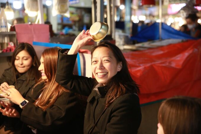 Seoul: Palace, Temple and Market Guided Foodie Tour at Night - Visiting Jogyesa Temple