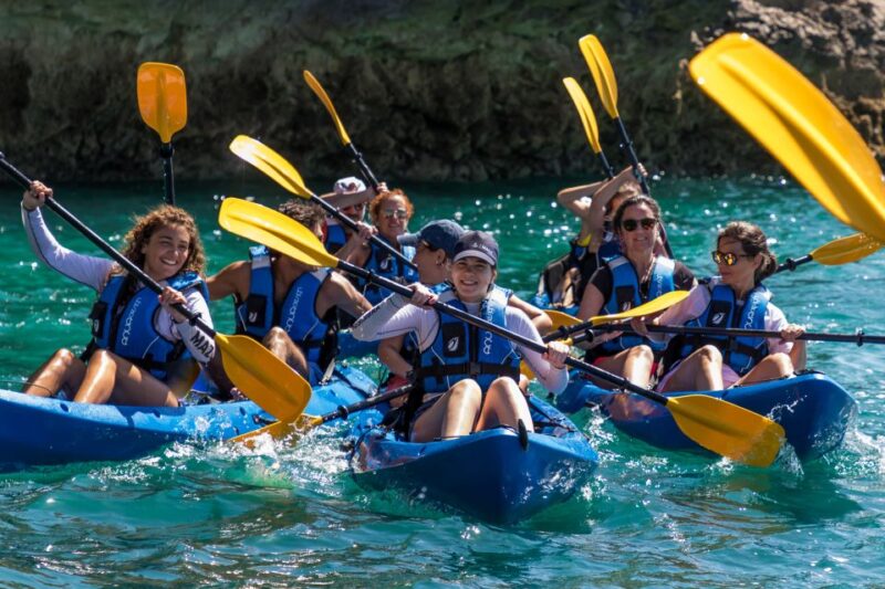 Sesimbra: Arrabida Natural Park & Caves Guided Kayaking Tour - Itinerary