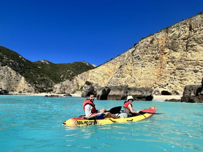 Sesimbra: Arrábida Natural Park Kayak Tour - Exploring Ribeiro Do Cavalo Beach