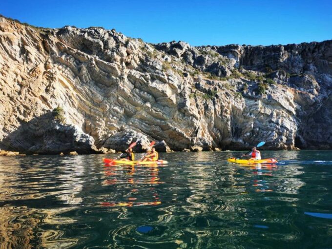 Sesimbra: Kayak Tour to Secret Beaches and Caves - Booking and Cancellation