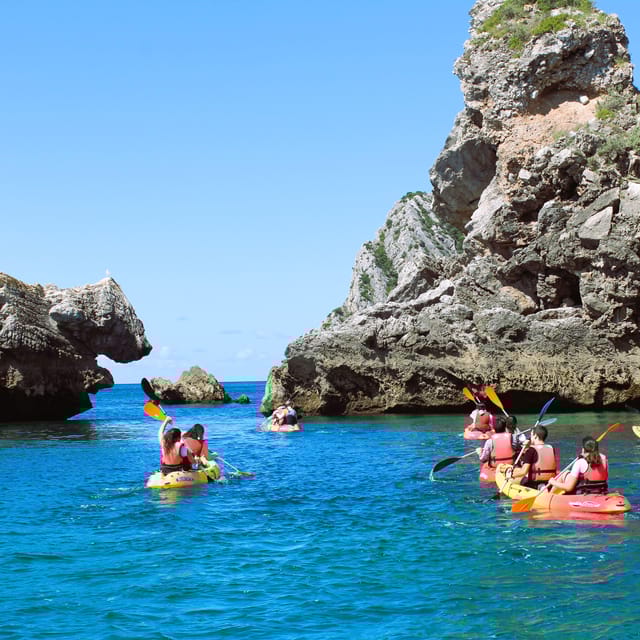 Sesimbra: Ribeiro Cavalo Beach, Caves, & Arrábida Kayak Tour - Key Points