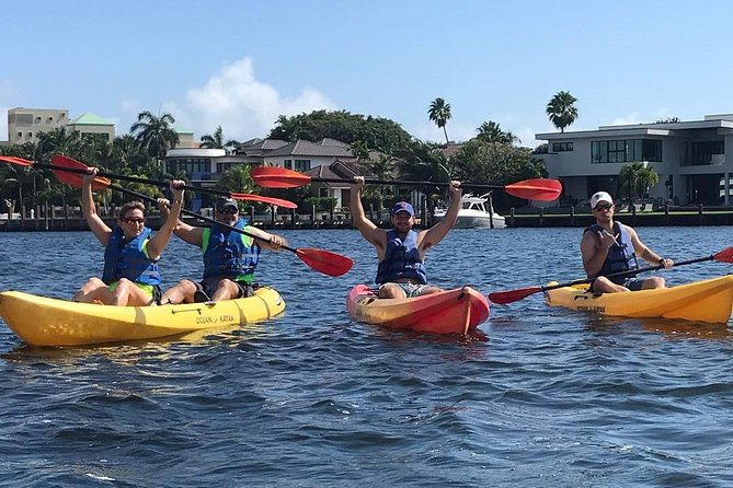 Seven Isles of Fort Lauderdale Kayak Tour - Whats Included