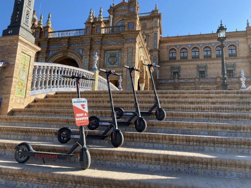 Seville: 2 Hour Electric Scooter Rental With GPS Route - Key Points