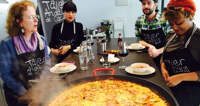 Seville: 3.5-Hour Spanish Cooking Class & Triana Market Tour - Meal Preparation and Enjoyment