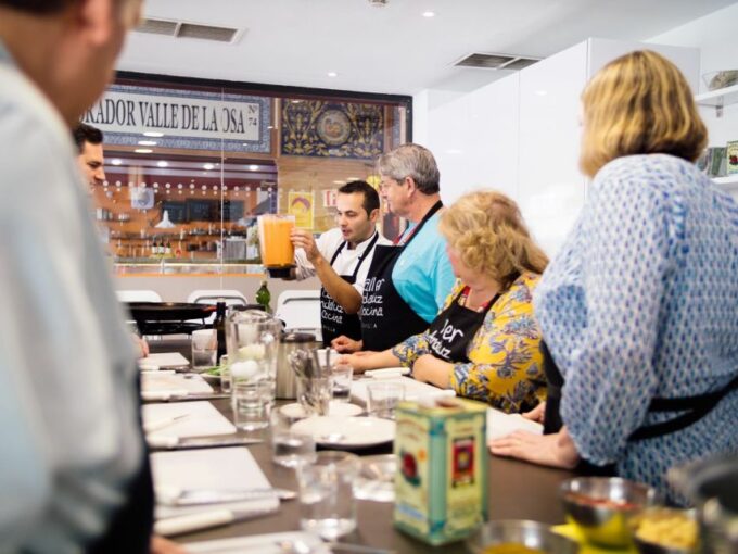 Seville: 3.5-Hour Spanish Cooking Class & Triana Market Tour - Meeting Point and Directions