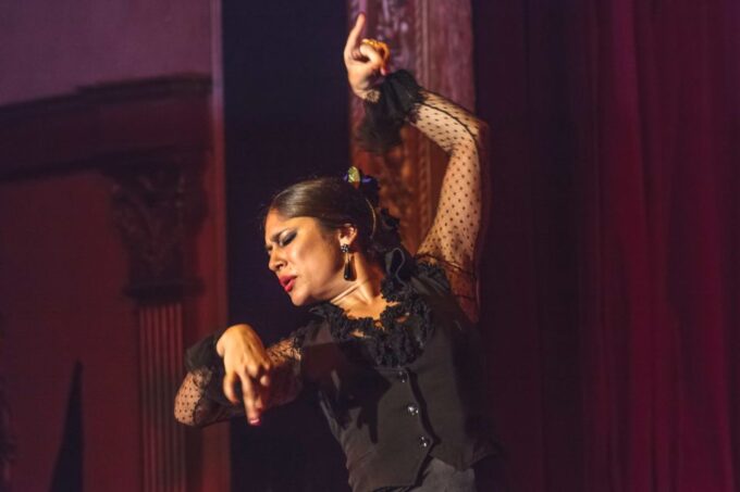 Seville: 3-Hour Flamenco Show and Bus Tour at Night - Flamenco Show With Refreshments