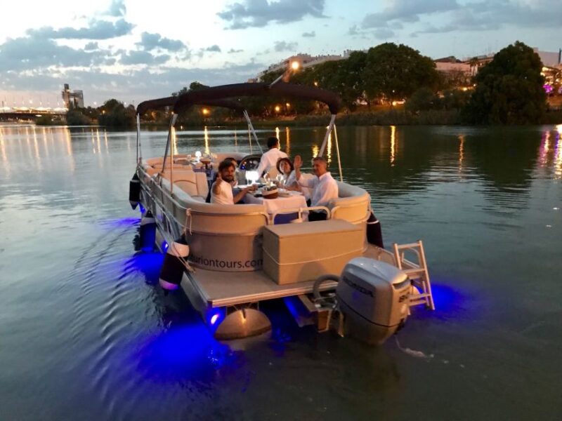 Seville: Exclusive River Boat Tour With Tapas - Tapas and Drinks