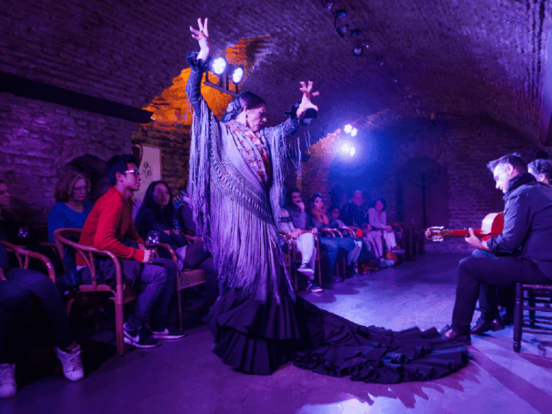 Seville: Flamenco Dreams Show With Drink in an Arabic Vault - Key Points
