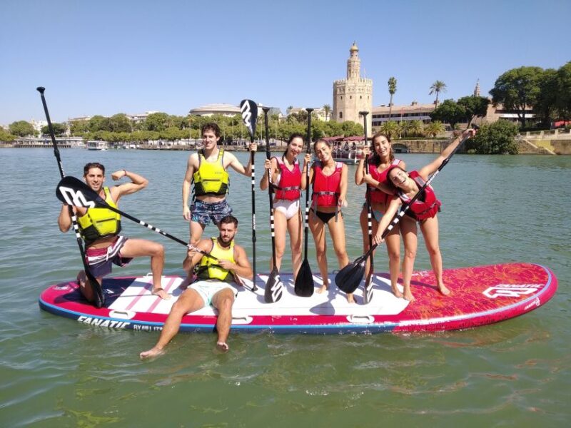 Seville: Group Giant Paddle-Boarding Session - Booking Details