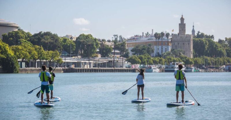 Seville: Guadalquivir River Paddle Boarding Trip - Duration and Skill Level