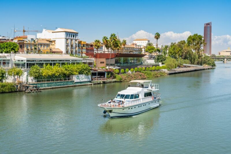 Seville: Guadalquivir River Yacht Tour With Drink and Food Options - Inclusions