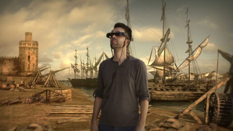 Seville: Guided City Walking Tour With 3D Contents - Immersive Virtual Experience