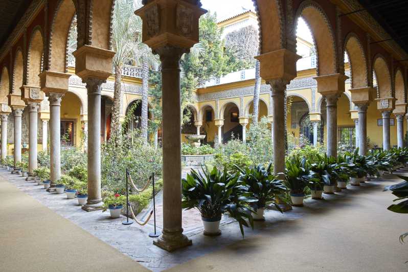 Seville: Las Dueñas Palace Ticket and Audioguide - Key Points
