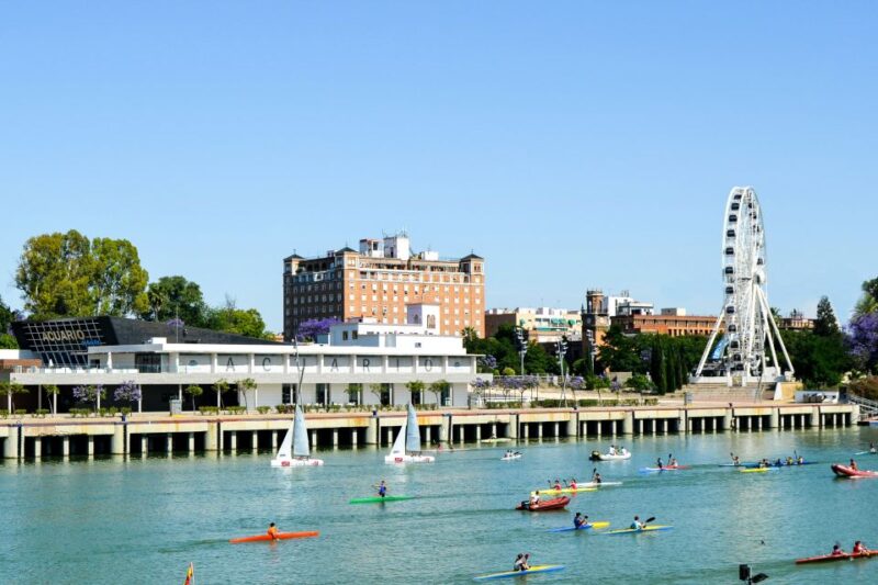Seville: Minibus Tour, Aquarium and River Cruise - River Cruise