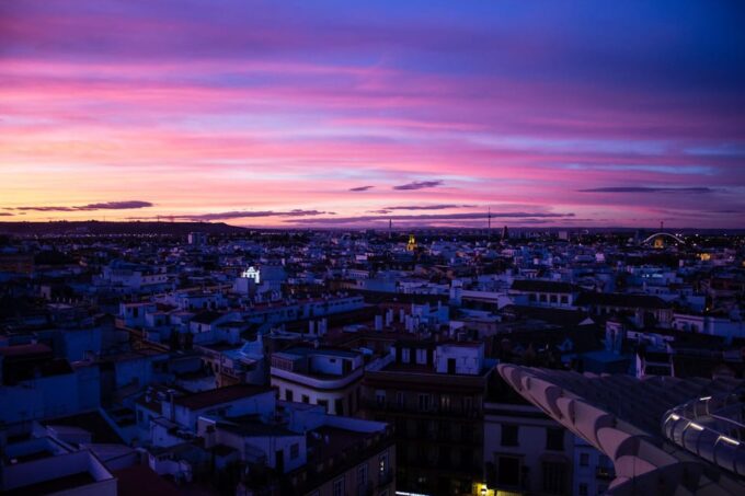 Seville Night Tour A Must See - Panoramic Views From the Guadalquivir River Viewpoint