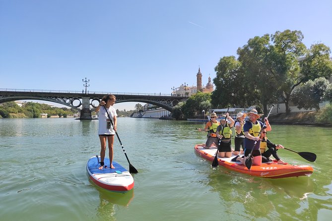 Seville: Paddle Surf on an XXL Board - Iconic Landmarks Exploration