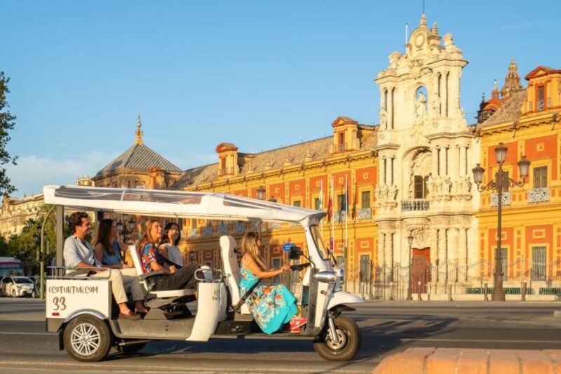 Seville: Private City Tour by Eco Tuk Tuk - Private Eco Tuk Tuk Experience