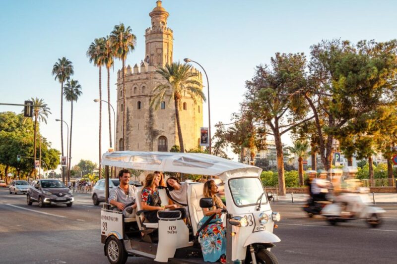 Seville: Private City Tour by Eco Tuk Tuk - Multilingual Live Tour Guides