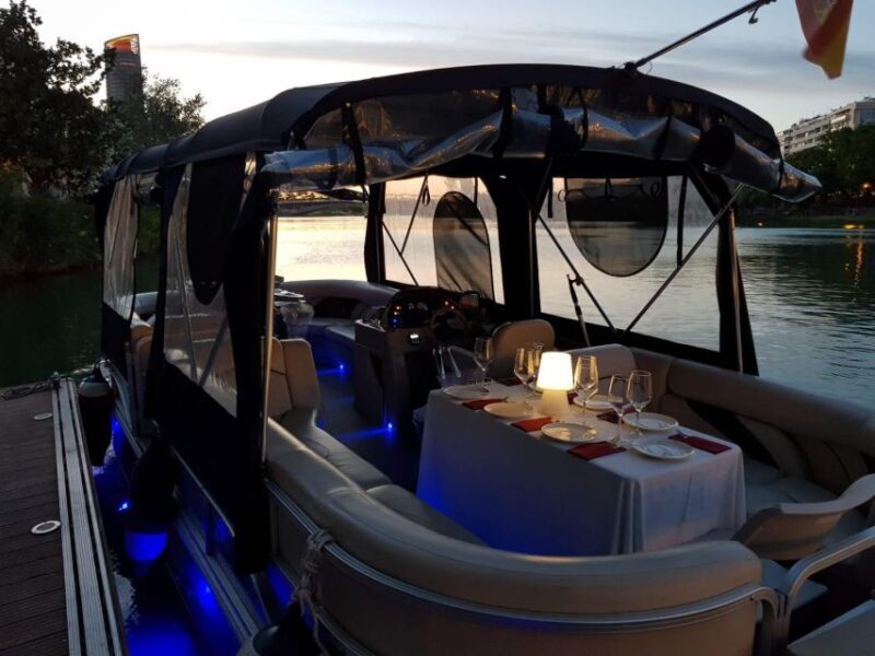 Seville: Private River Cruise With Dinner and Drinks - Indulge in Haute Cuisine