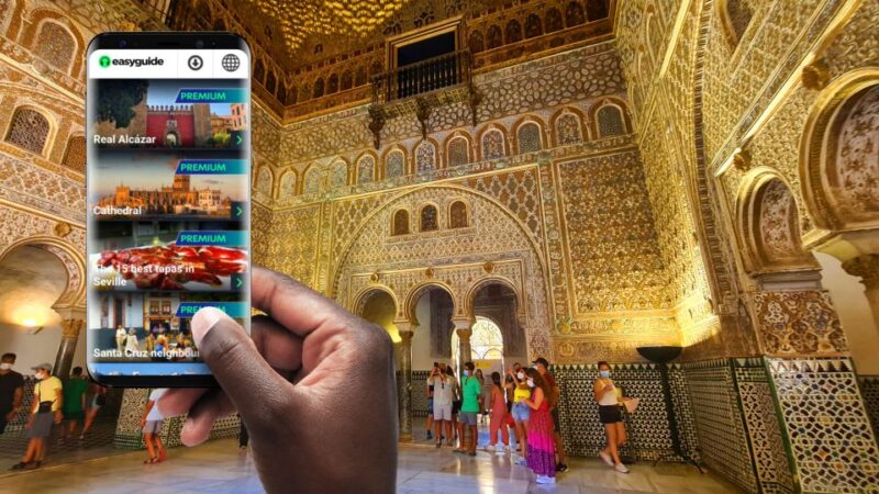 Seville: Real Alcázar in 9 Languages Audioguide - Included Features