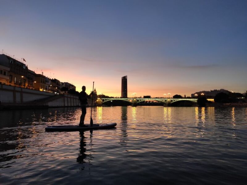 Seville: Sunset and Evening Paddle Boarding Tour - Activity Highlights