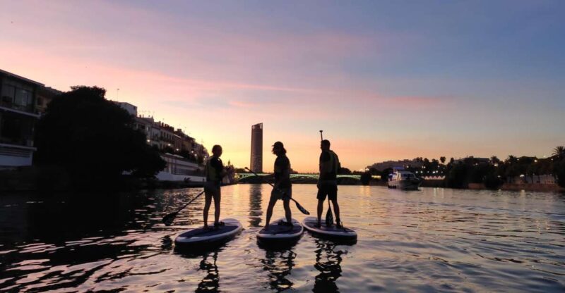 Seville: Sunset and Evening Paddle Boarding Tour - Inclusions and Facilities