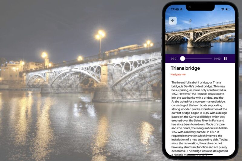 Seville: Triana Self-Guided Walking Tour With Audio - Frequently Asked Questions