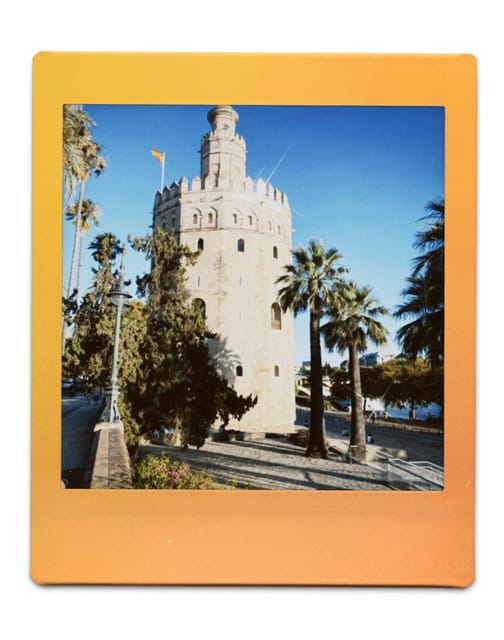 Seville:Polaroid Instant Photo Session + Walk - Tour Guide and Language