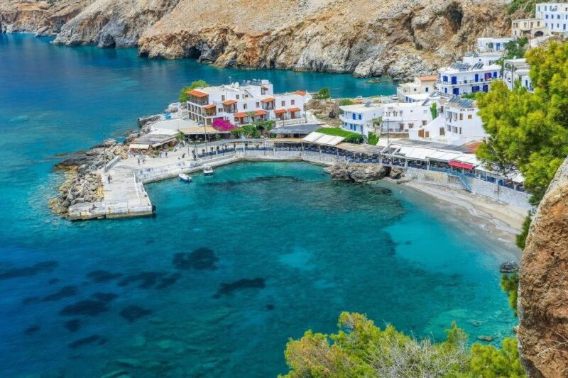 Sfakia Loutro Sweet Waters Beach - Key Points