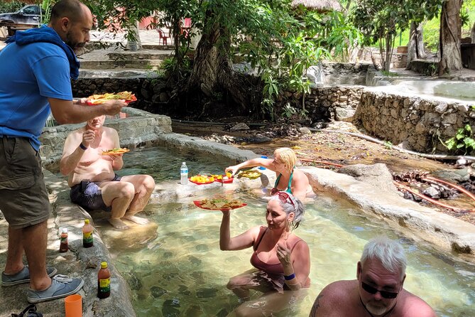 Shaded Hot Spring, Massage and Mex Grill in Puerto Vallarta - Dining and Relaxation