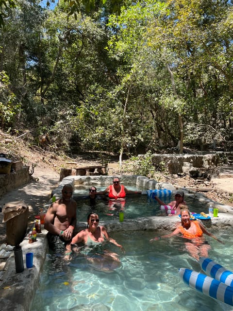 Shaded Hotsprings, Massage and Mex Grill in Puerto Vallarta - Thermal Springs and Relaxation