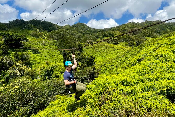 Shaka Zipline 5 Line Zipline Tour - Tour Experience