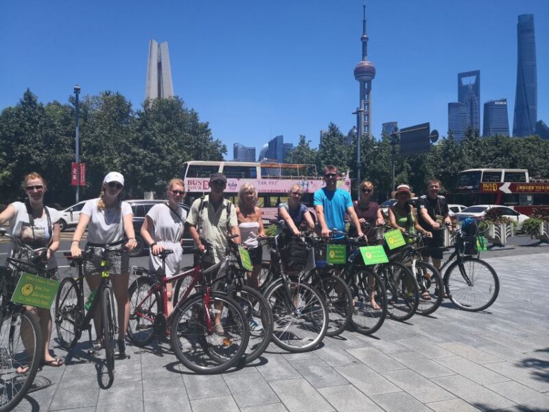 Shanghai: Full Day Classic Bike Tour With an Authentic Lunch - Inclusions and Equipment