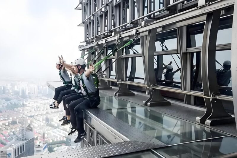 Shanghai: Jin Mao Tower Skywalk - Check-in Process