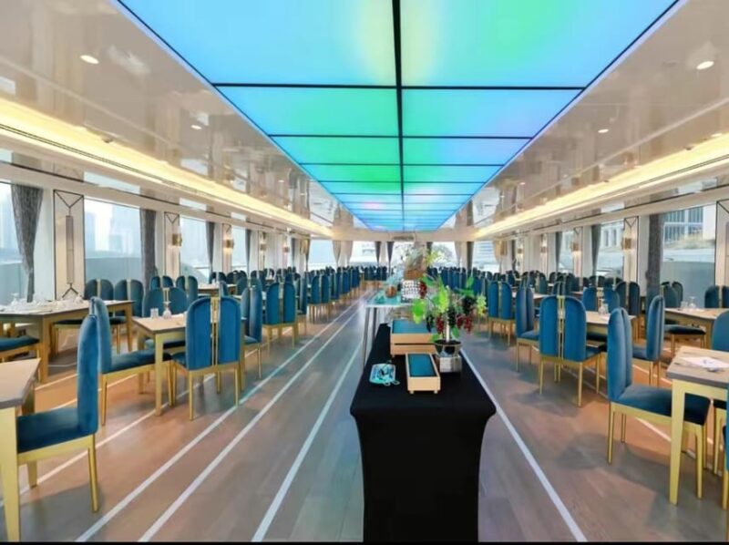 Shanghai Luxury Cruise Night View With Seafood Buffet - Cruise Route and Highlights